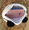 Hot selling cute panda pencil case, creative plush pen case