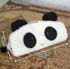 Hot selling cute panda pencil case, creative plush pen case