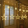 Outdoor led moon&amp;star hanging neon Ramadan light