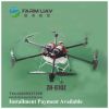 multi-rotor agriculture aerial farm sprayers for crop spraying / map the route