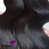 T1 Hair 3pcs Grade 7A Unprocessed Virgin Brazilian Body Wave Human Hair Weave Natural Black #1B