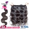 T1 Hair Natural Beauty Brazilian Body Wave Virgin Human Hair Extensions Natural Black Can be dyed and Bleached