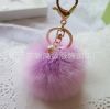  New 8CM Beauty Pompom Ball Key Chain Ring Charm Handbag-21