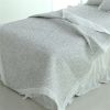 Slim summer quilt frilly flower bedding