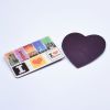 heart shape crystal epoxy fridge magnet for refrigerator