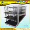 Light duty storage wire shelving cabinets system