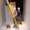 Visual Merchandising Giant Fiberglass Pencil