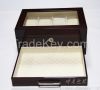 Factory supply high quality wooden watch box with 8 compartments