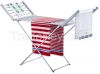 Foldable electric clothes dryer