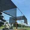 Black sun shade netting