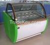 Ice cream display cabinet freezer