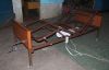 Semi electric home care bed with MDF head foot board