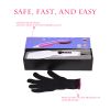 Hair Care Showliss Hair Straightening Ceramic Brush LED Display Temperature Control