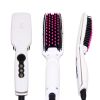 Hair Care Showliss Hair Straightening Ceramic Brush LED Display Temperature Control