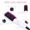 Hair Care Showliss Hair Straightening Ceramic Brush LED Display Temperature Control