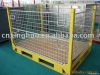 demountable roll container, stackable pallet wire mesh container