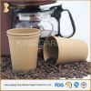 virgin wooden pulp kraft single wall paper cup 