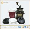 Ecofriendly PE/PLA lined single/double wall paper cup 