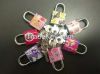 Nice Flower painted plating padlock