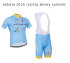 astana 2016 cycling jersey summer/cycling jersey/cycling clothing/cycling suit