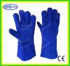 high quality grade AB red color welding glove