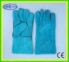 high quality grade AB red color welding glove