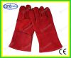 high quality grade AB red color welding glove