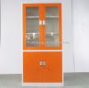 Wholesale swing metal book rack cabinet/ steel almirah godrej photo