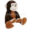 high quality long legs and long arms stuffed plush monkey toy for sale