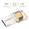 EAGET CU10 Type-C 3.1+ USB 3.0 OTG High Speed Flash Drive 16G/32G/64G