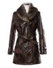 Ladies Fur Leather Jacket