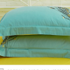 Printing Free Concise Cotton Bedding 4 Piece 2.0m Set With Stitching Flowers