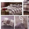 Grid Pattern Bedding 4 Piece Set 2.0m