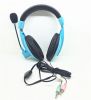 2016 best selling wholesale computer multimedia headphone with mic