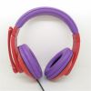 OEM custom design single side computer headphone headset with mic