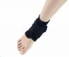 Elastic black ankle brace