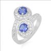 1.46Ct Dual Blue Tanza...