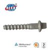 Black Dioxide Metro/Railway Screw Spike For Railway Fastening