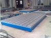 T-slotted cast iron/steel floor plates