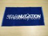 100% cotton magic jacquard gym towel with logo