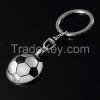 Creative football metal keychain /key ring