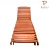 FLORY Sunbed- Top grade Acacia wood - Garden Furniture