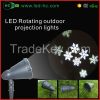 new 12W LED patent Snowflake Christmas outdoor projection lamp christm