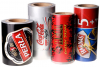pet/vmpet/pe lamination food grade biscuit packaging roll film with custom logo design printing