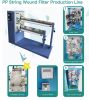 2016 fully automatic PP yarn winding filter cartridge machine