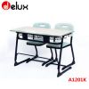 classical design school furniture college student desk and chair for sale