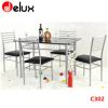 tempered glass dining ...