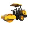 3.5 ton single steel drum vibration tire road roller compactor 