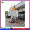 14m double mast aluminum lift