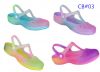 2016 summer cheap Plastic pvc upper new design fashion slipper shoes hot sale beach sandals EVA slippers latest design Childern's ballerinas